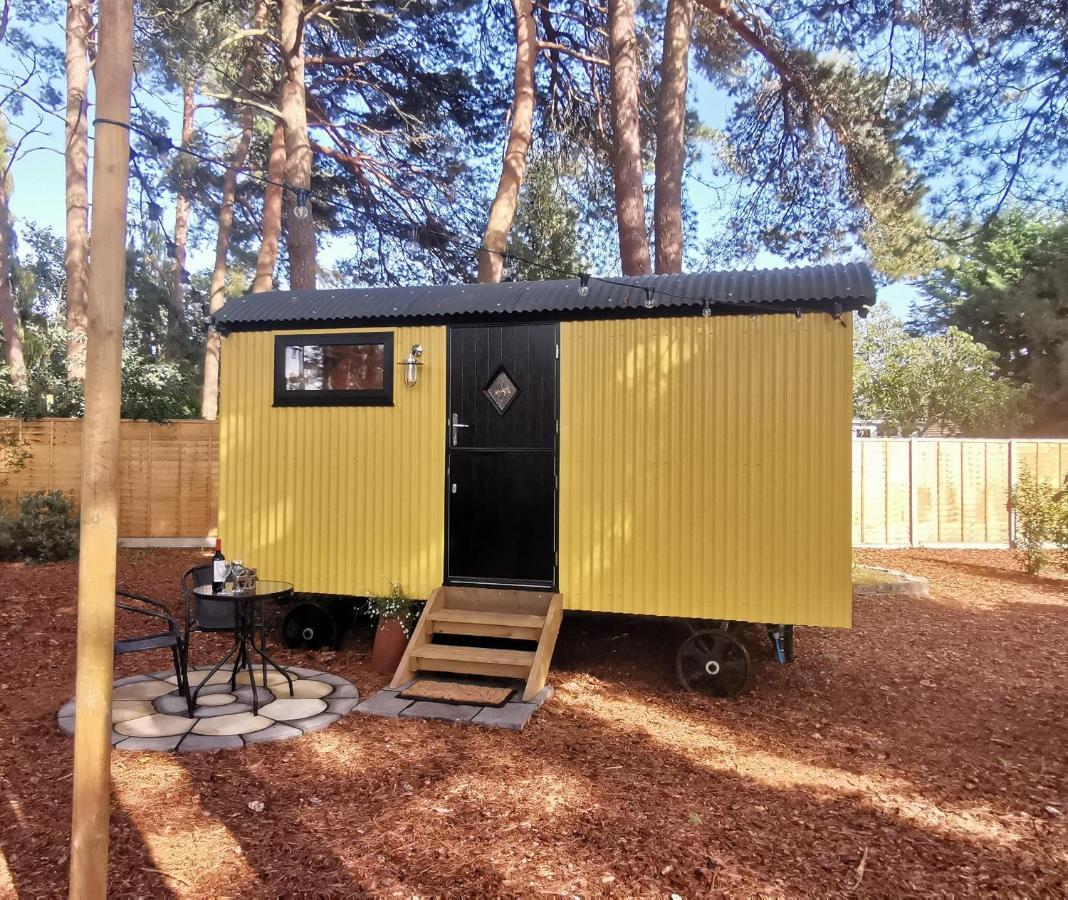 Forest Heath Shepherd'S Huts Ringwood Bagian luar foto
